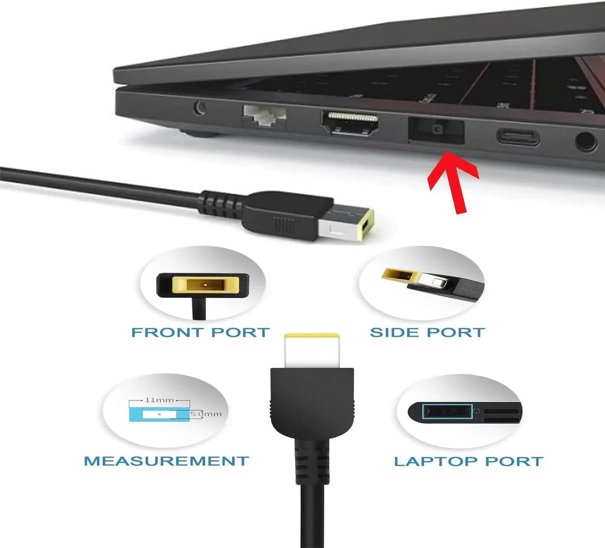Charger Y7000p Legion Y520 Y740 New Y730 Y7000 Y720 for Y740-15ICHg 5P Fit 170W 5 Y530 Y720-15IKB AC Y540 Lenovo