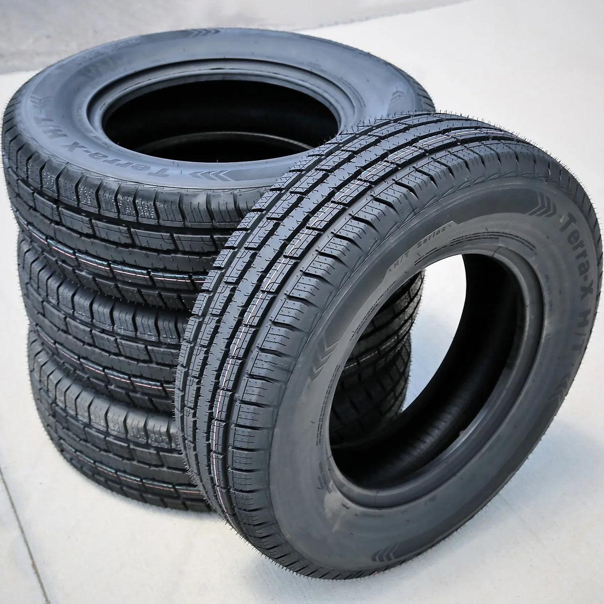 Set Of 4 (Four) Waterfall Terra-X H/T Lt 225/75R16 Load E 10 Ply Lamp Truck Tires Fits: 2010-16 Jeep Wrangler Unlimited Sport, 2003-04 Jeep Grand Cherokee Laredo