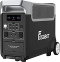 Fossibot F3600 Pro Generator Z Panelem Solarnym 420 W, Przenośne Zasilanie Lifepo4 3840 Wh, 3 X 230 V Ac 3600 W (Szczyt 7200 W), Generator Burzowy, Oś