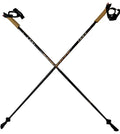 Nordic Walking Carbon Fixed Poles Length Platinium Series LEKI Brown Walking 115cm