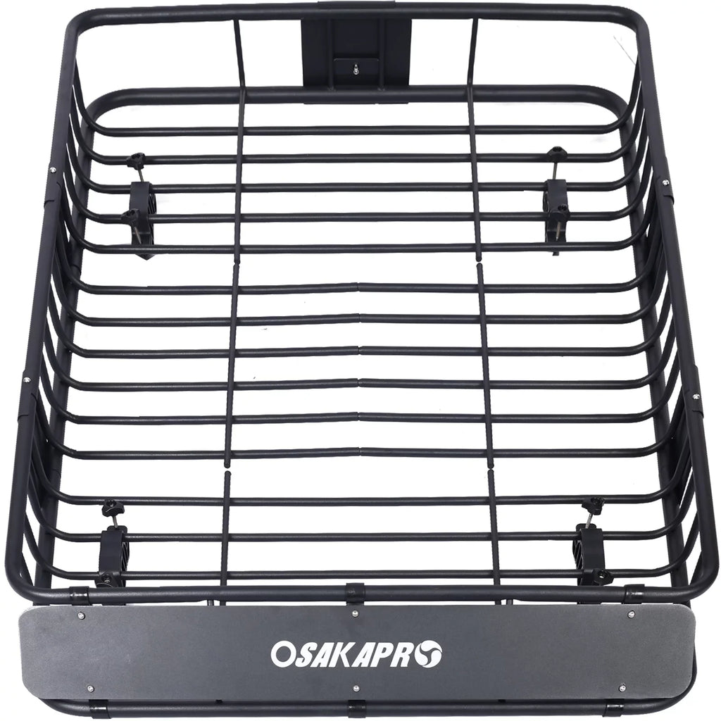 Rooftop Cargo Carrier Basketmotoring Roof Racktop Mount Roof Rack 64Black Steel
