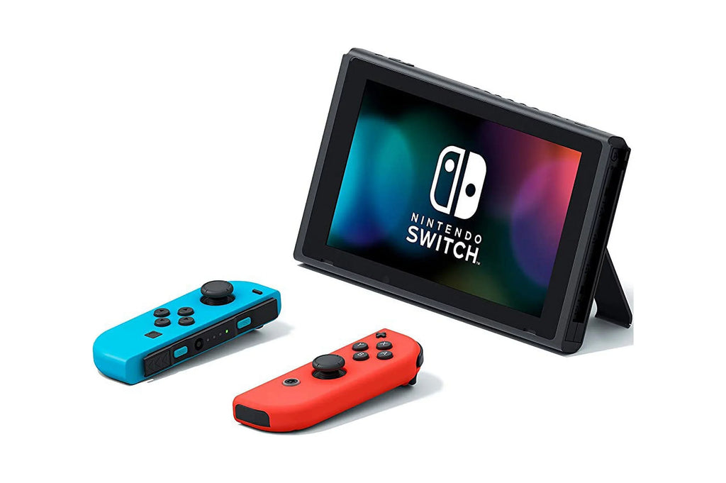 Membership 8 Switch Zelda: Switch the Nintendo with Months Joy-Con, of Switch Mario Deluxe Neon 3 Bundle: Wild Console Online Kart Nintendo and and Red Nintendo Blue /The Breath 32GB Legend of