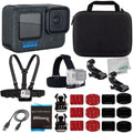 Camera GoPro Bundle Bundle) - liquid-Resistant Starter Case Replacement 12 Hero & Battery, Includes: More Action (20pc 1x Ultimaxx
