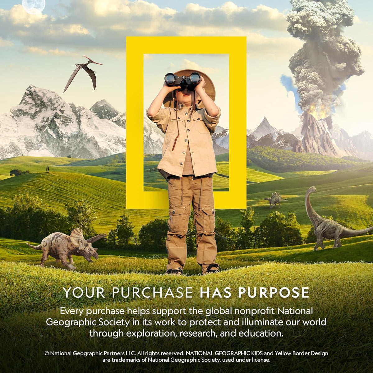 National Geographic Dual LED Microscope Science Kit for Kids Ages 8-12