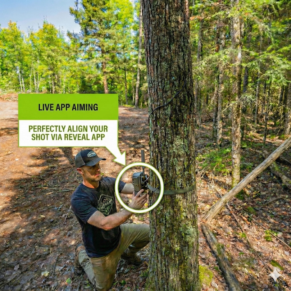 TACTACAM Reveal Pro 3.0 Cellular Trail Camera - Multi-Cellular Network, GPS, 2" LCD, No-Glow IR, Wi-Fi Enabled, HD Photos & 1080p Videos, Fast Trigger with Cleaning Cloth (2PK)
