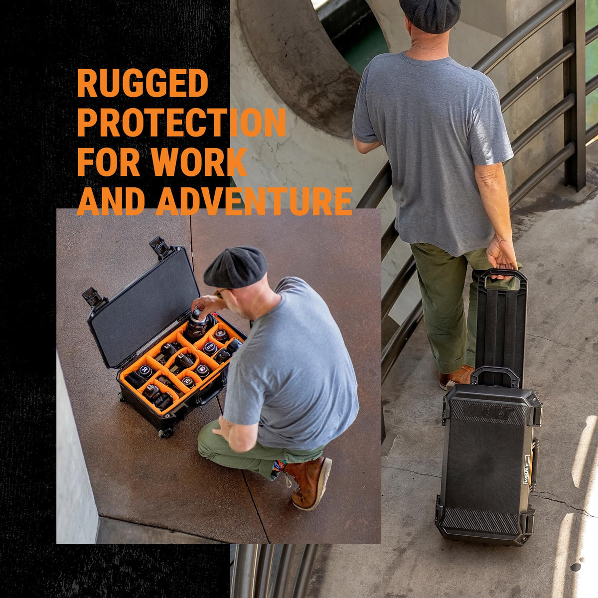 Pelican Vault V525 Hard Case (Camera, Pistol, Gear, Equipment)
