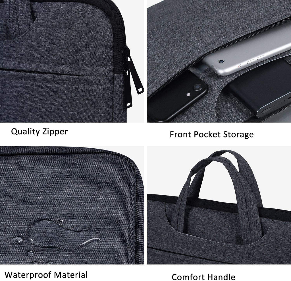 Portable Drawing Tablet Monitor Carrying Bag Case Protective Sleeve for Huion KAMVAS Pro 13 GT-133,GT-116, Huion Q11K V2, Wacom Cintiq 13HD, Xp-Pen Artist12 (Space Gray)