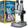 National Geographic Dual LED Microscope Science Kit for Kids Ages 8-12