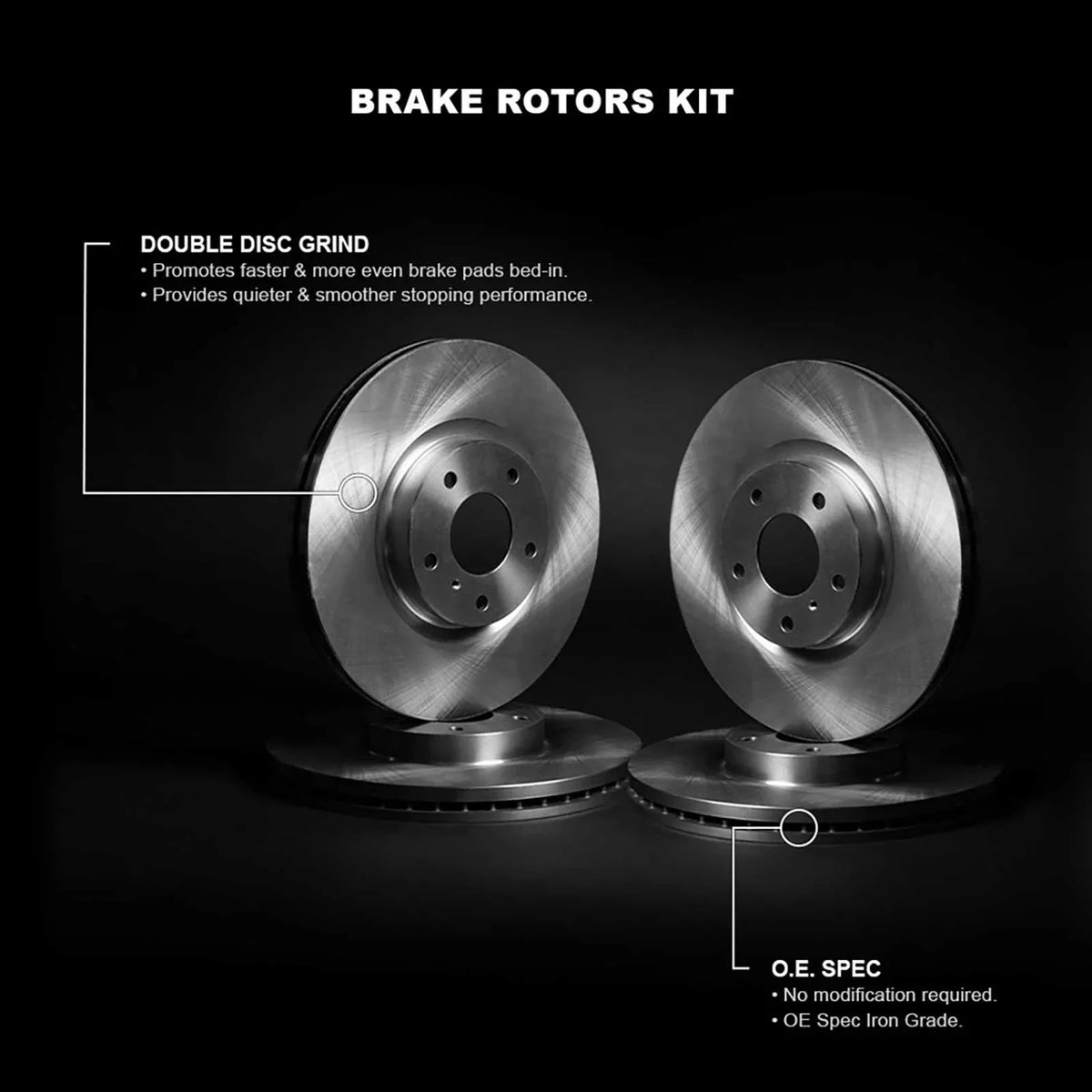 R1 Concepts Wfpn2 20022 R1 Concepts Brake Rotor Blank Fits Select: 2016 ,2021-2022 Jaguar Xf