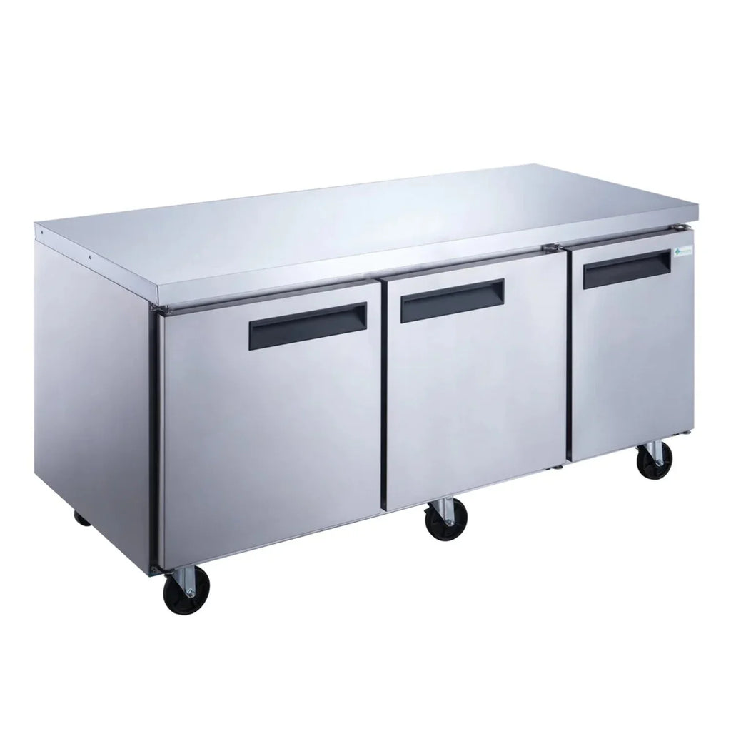 West Kitchen Wduc72F 72 Undercounter 3 Door Worktop Freezer
