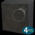 '- PACK 4 500 Dri-Eaz Activated (F397) HEPA Optional Filter Carbon