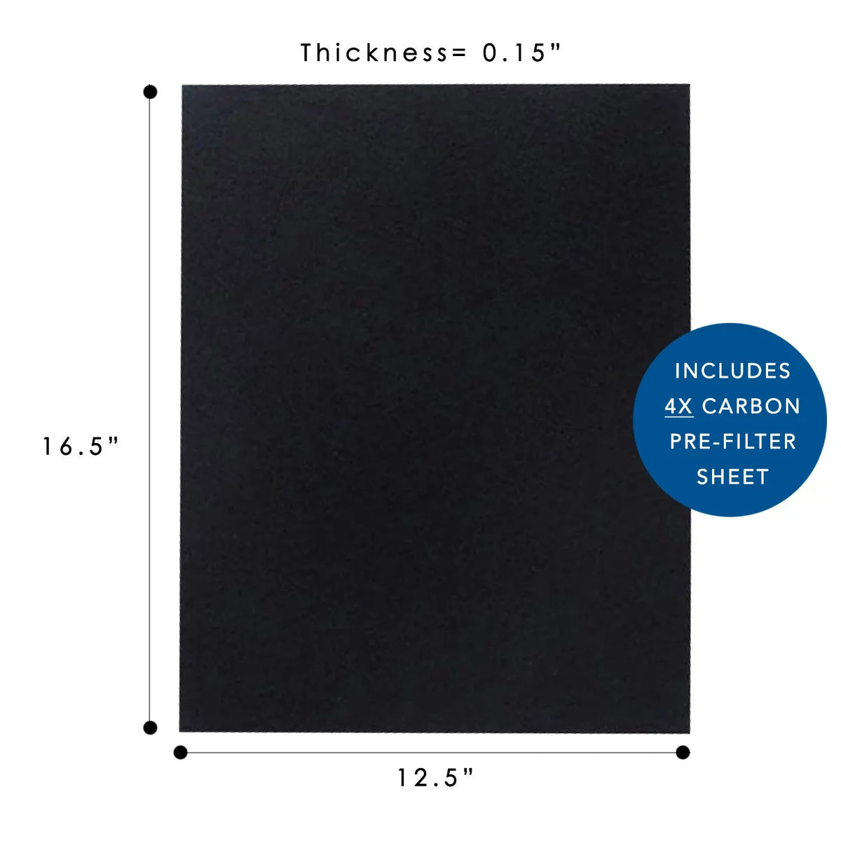 Hepa Filter For Winix 115115 Replacement Filter A For C535, 5300-2, 6300-2,P300, 5300 And 5500 (2 Set)