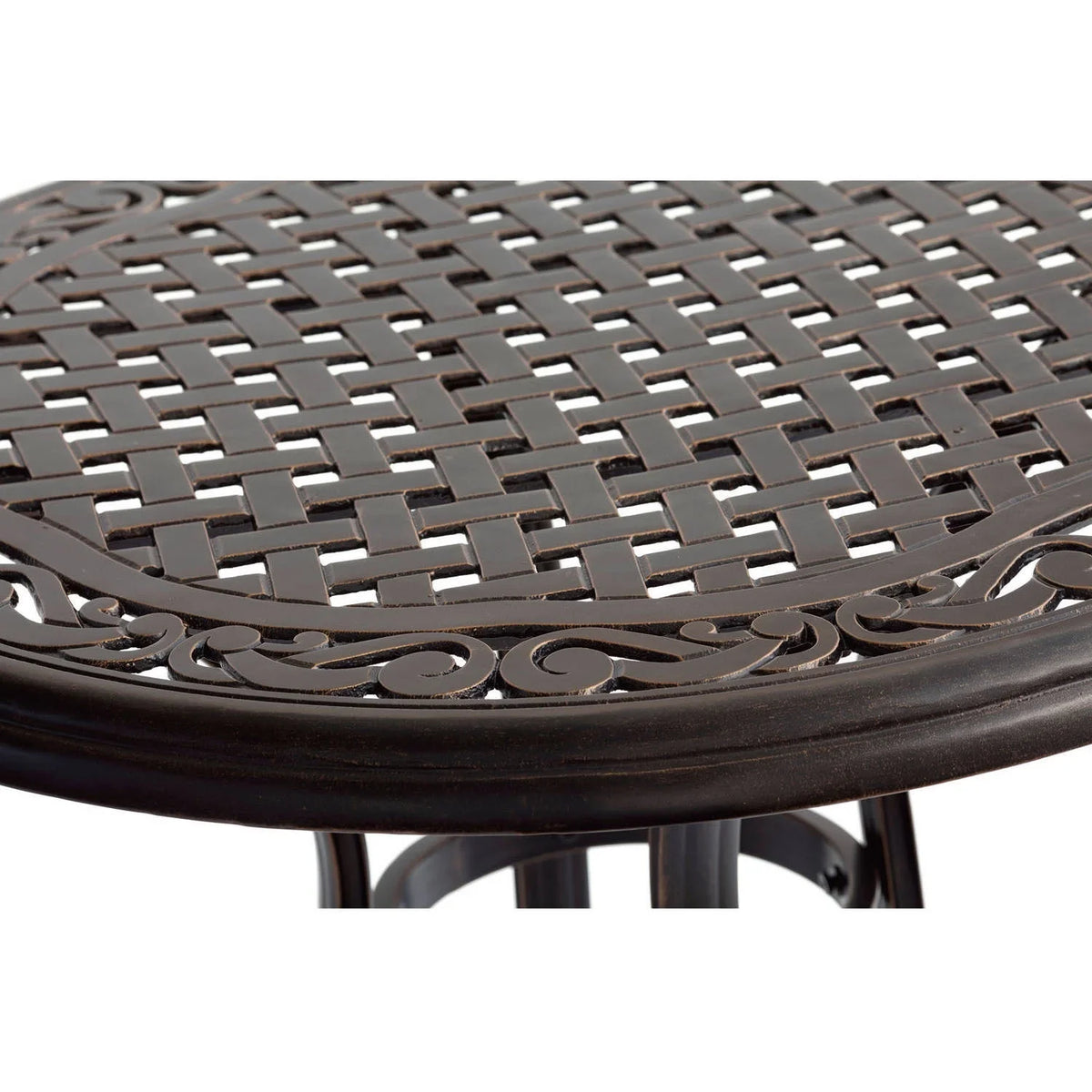 3-Piece Cambridge exterior Rockers Set Bistro Swivel Seasons with