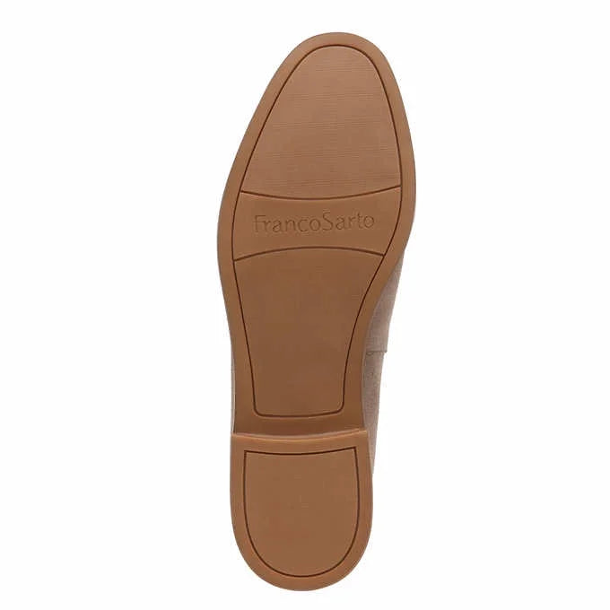 Box New in Loafer Franco Suede Tan, dimension Sarto 6 Upper, Ladies'
