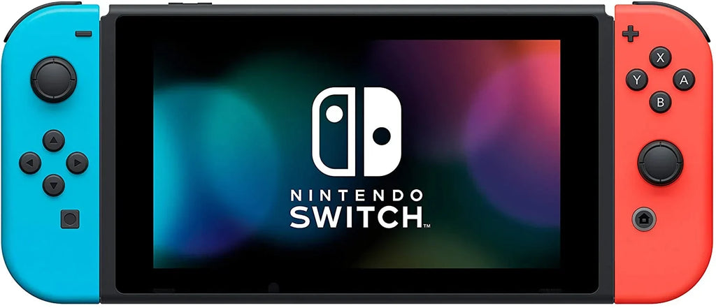 NS - Animal Horizons 2020 New Nintendo Crossing: Game Game! Best New Console Neon Switch Improved Red/Blue Joy-Con with Disc Life Battery Bundle