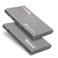 8K Thunderbolt Compatible 4 Single / 60W 5-in-1 Adapter) Thunderbolt HDMI to (1x with Hub 4K 4 USB4 USB4 Display, and Dual Thunderbolt or Macs Windows USB-C Charging, with Plugable
