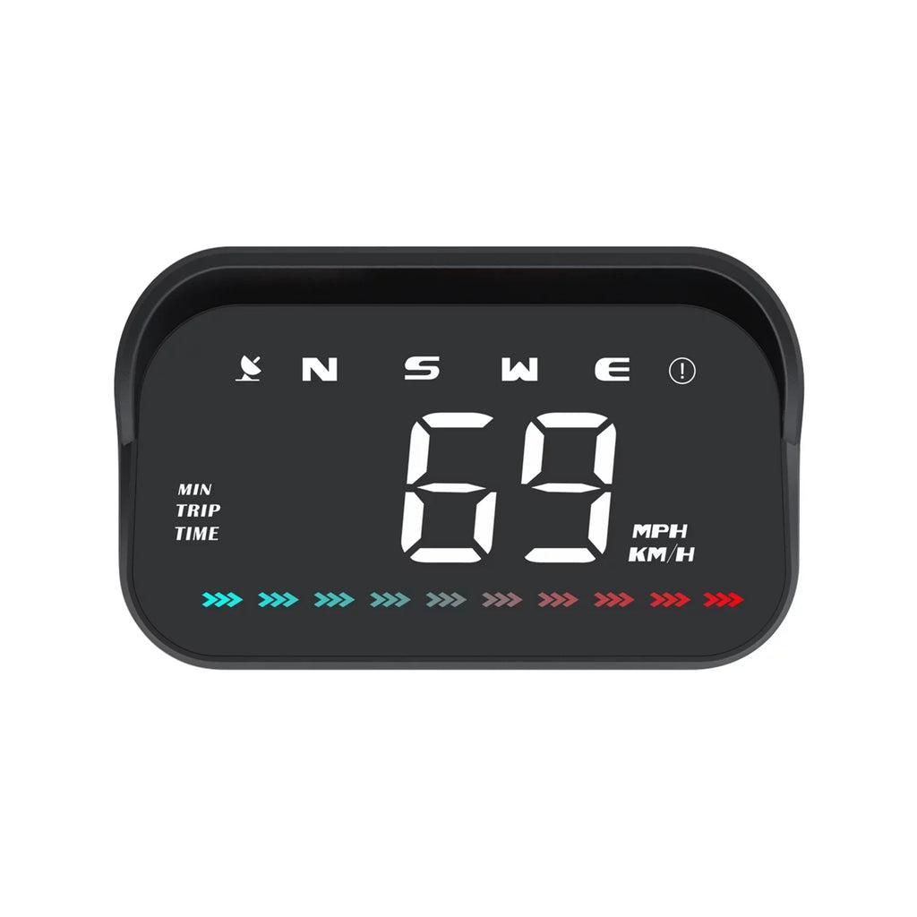 Pinnaco Speedometer Overspeed Heads-Up Car Alarm Speedometer Digital GPS with for Display
