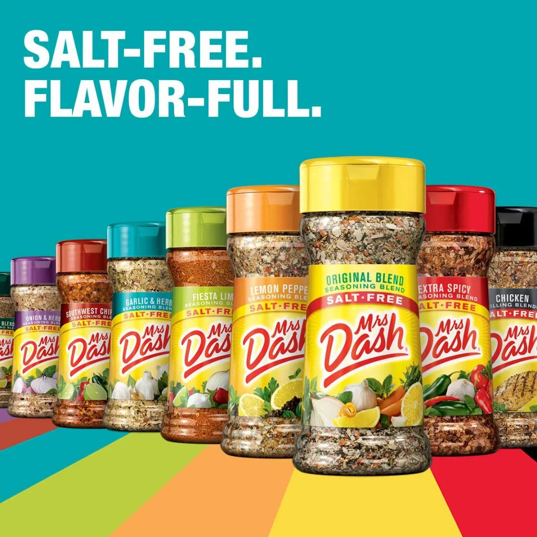 No Set June with Flavors Market (28.8 Dash New Salt - Mrs. Total) Variety Street oz Blend Card Seasonings 12 Blank Recipe Starter