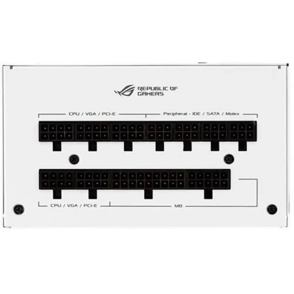 Asus Rog 850W 80Plus Gold Fully Modular Power Supply Rogstrix850Gwhite