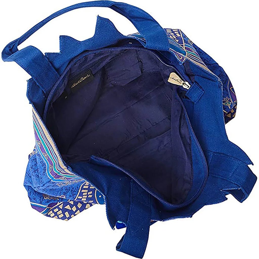 Tote Large Indigo Shoulder Cats Burch Laurel Cats) Cutout (Indigo