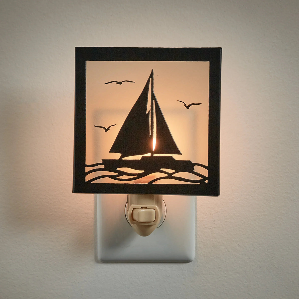 Park Light Designs Night Silhouette Sailboat