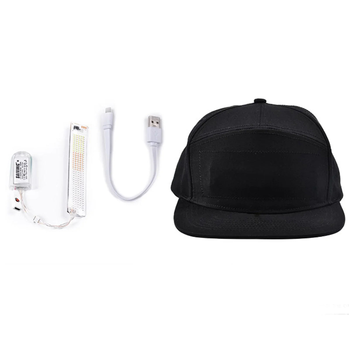 Hats Women's Hats Luminous Camping Ever Sunshade Hat Beach Hats Hat Editing Women Fedora Advertising Summer Women Ponytail Cowboy Hat Hat Tongue Happily Beach Bluetooth Color Display for after