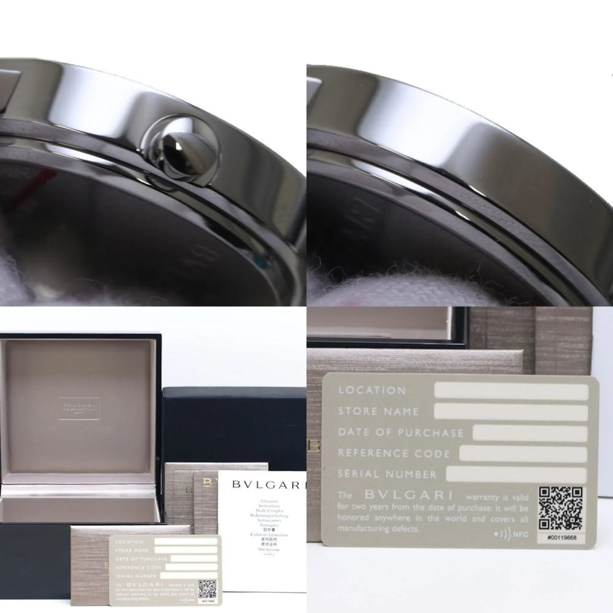 39355 New) BB26BSSD (Like Steel Pre-Owned Stainless Bulgari BBL26S Watch Bvlgari Women's BVLGARI