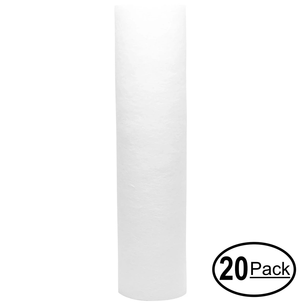'- Deluxe for Cartridge Replacement Purity Denali 5-Micron Purity Filter 75 Filter Polypropylene Pure GPD Brand System - for 10-inch Universal Captive CP1133 RO Captive 20-Pack Sediment