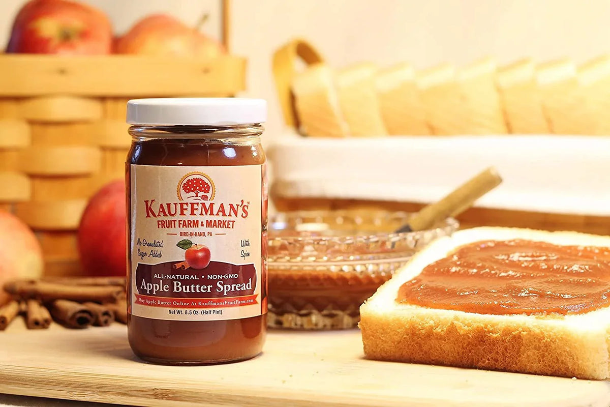 Butter of Cinnamon Fruit Spread, Homemade 8.5 2 Farm Pack Oz. Kauffman's