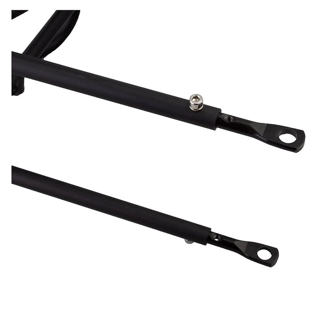 Origin8 Rush Messenger Front Flat Rack Front Axle Mt. 26In/27.5In/29In/700C Blk