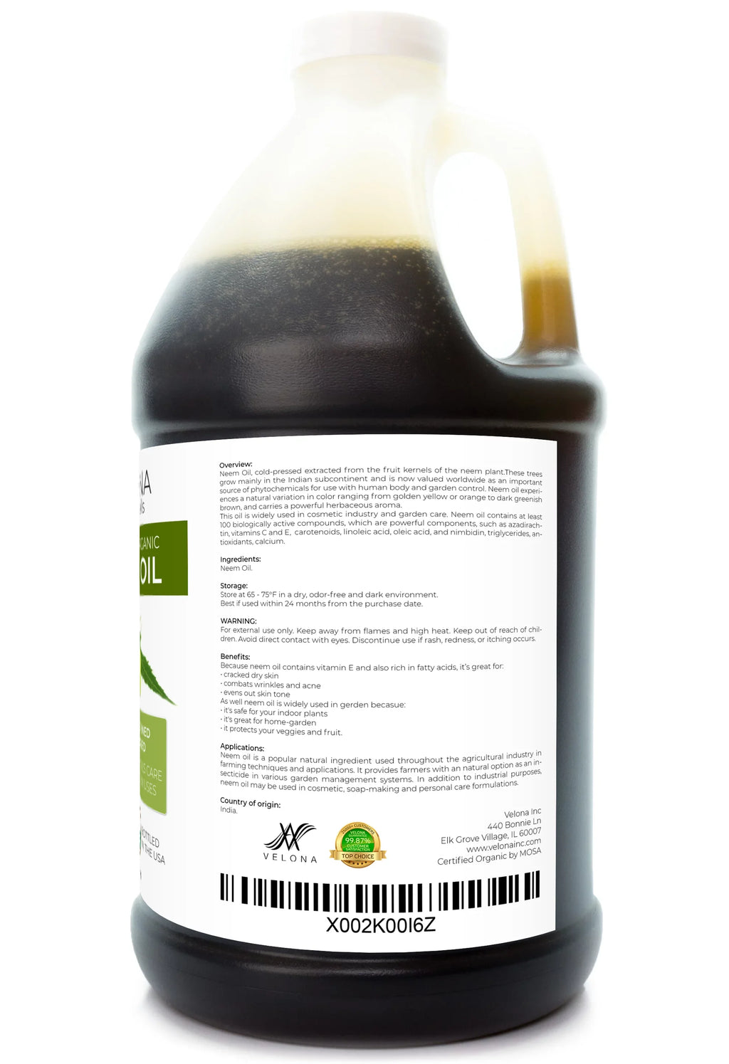 100% Skin Oil Hair, Care and Pressed Use Velona Cold Today - Organic oz | Enjoy | Body 64 Carrier USDA Unrefined, Virgin, | Results Pure - Neem Certified Natural | Oil and