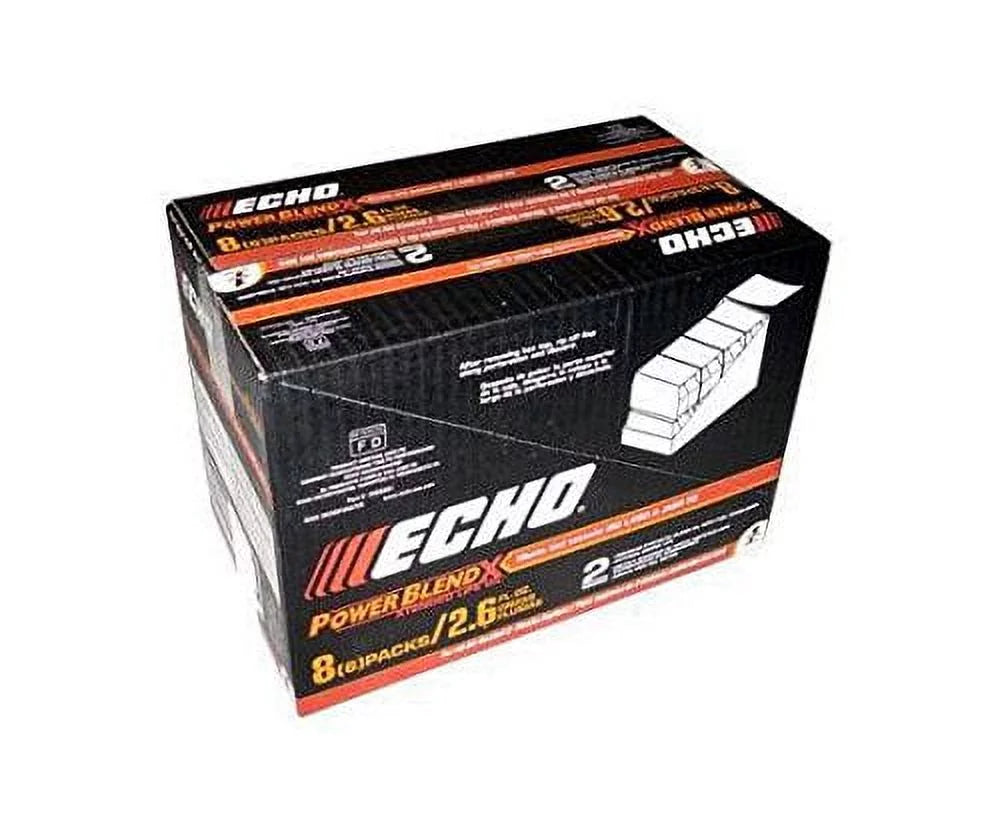 48 Pack Echo Oil 2.6 Oz Bottles 2 Cycle Mix For 1 Gallon Power Blend 6450001