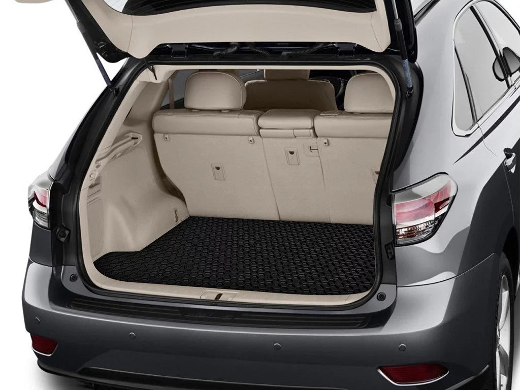 Toughpro - Trunk Mat Compatible With Toyota Camry - All Weather Heavy Duty (Made In Usa) - Black Rubber - 2019 (Not For Hybrid - Non-Plug-In Standard)
