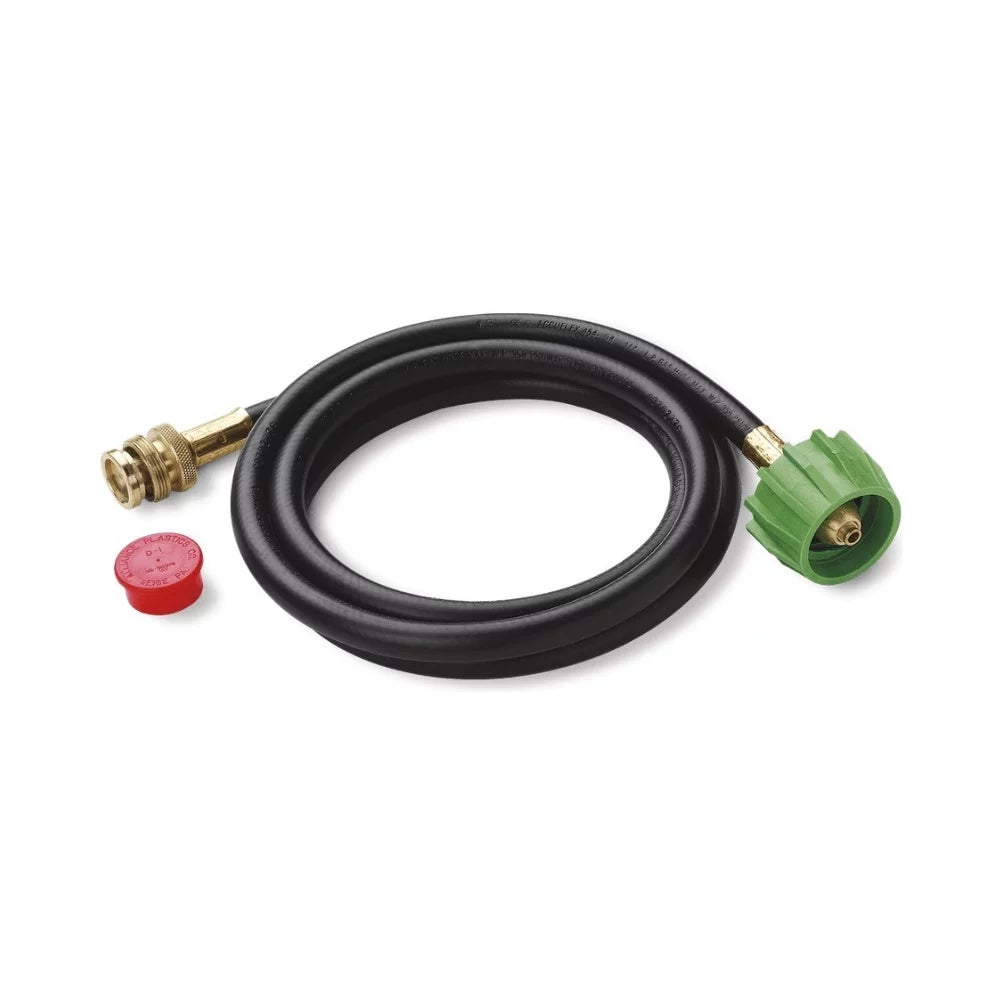 Q1200 (Black) Hose Liquid Weber Adapter Portable Propane with Bundle Cart, Grill