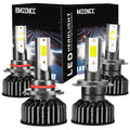 H7 2018 Super BMZONCC Beam LED Outlander Combo Headlight for Bulbs 2019 Bright High/Low 2017 Mitsubishi 9005