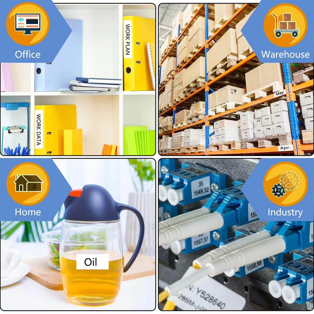 TZ TZe Black Strength Laminated Brother Compatible TZ-231 Tape TZe-S231 for 12mm 40PK P-touch TZ-S231 on White Label TZe-231 GREENCYCLE Extra