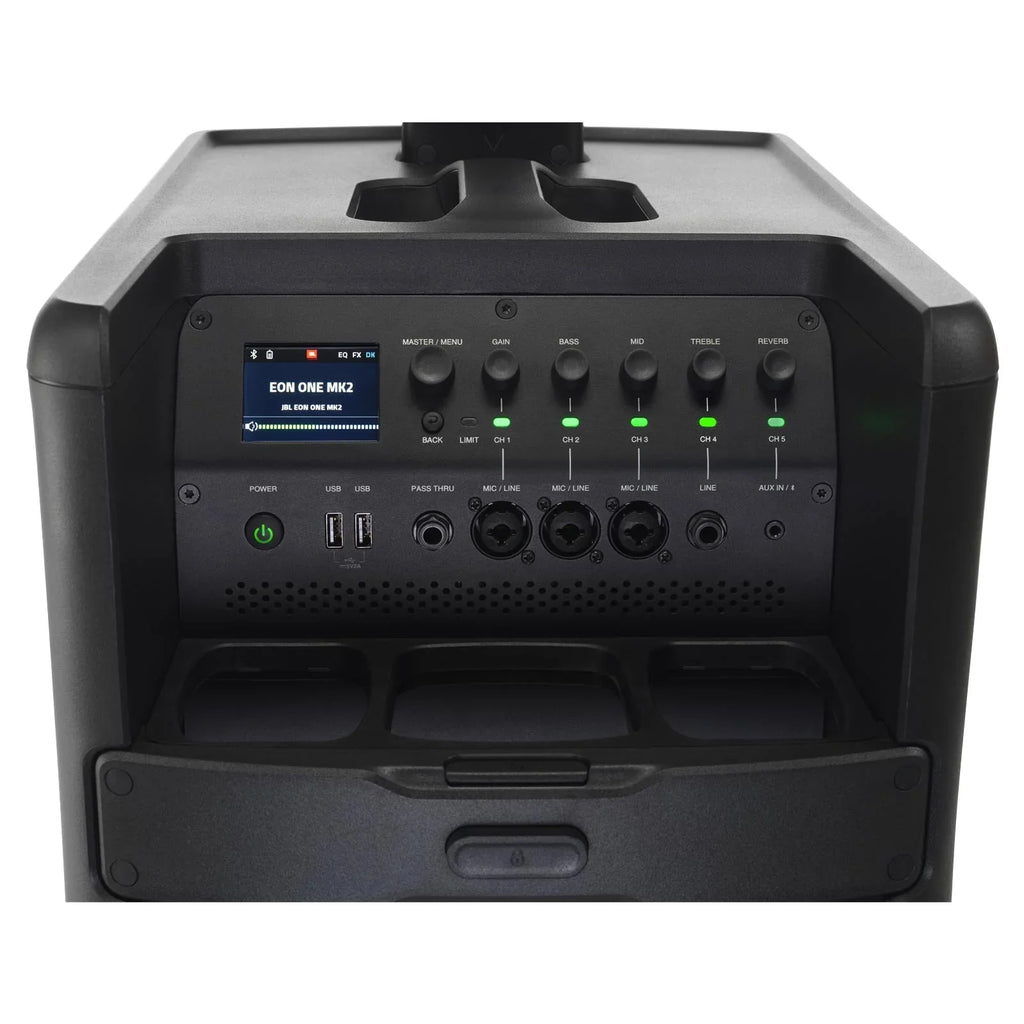 Microphone All-In-One Vocal with Column-Speaker Rechargeable Shure Package SM58 System Personal JBL EON Mk2 PA Professional ONE