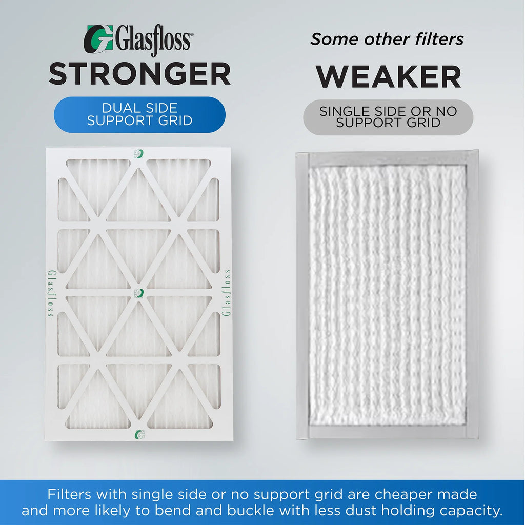 Quantity 12x24x2 HVAC x 1-3/4 ( Exact MERV 10 x Glasfloss. Pleated 11-3/8 ) Air dimension: by Filters 5 23-3/8