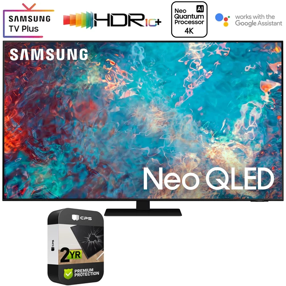 Restored Samsung Qn75Qn85Aa 75 Inch Neo Qled 4K Smart Tv (2021) Bundle With 2 Year Premium Extended Protection Plan (Refurbished)