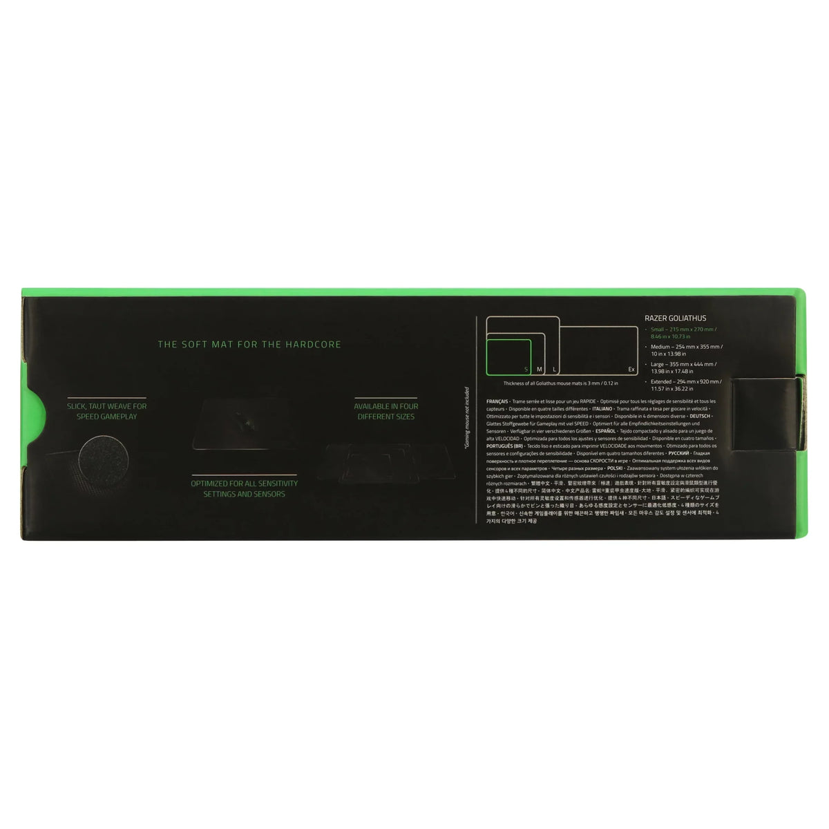 Razer Goliathus Speed Cosmic Edition - Soft Gaming Mouse Mat Small