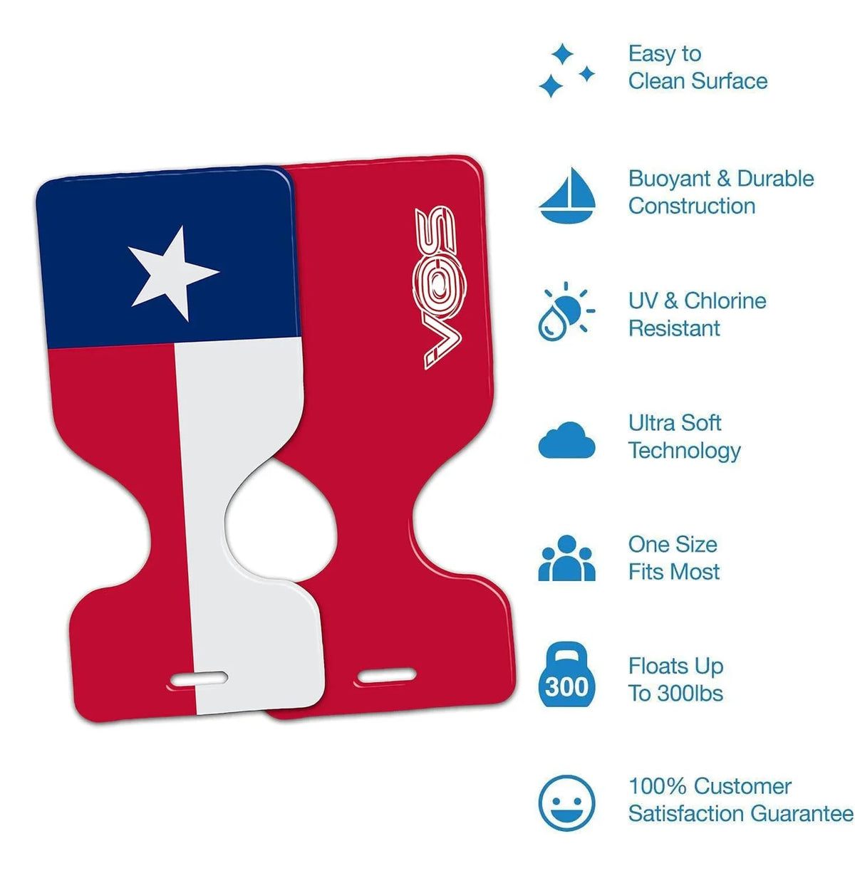 Comfortable & Resistant 2 Kids liquid for Pack) liquid (Lone |UV Phoenix Parks VOS Lakes, Printed Floating Floats Graphic for Star, Buoyant, and Ultra - Seats Effusion Adults Beaches, Pool, Saddle