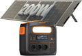 Generator Solarny N1200 Z Panelem Słonecznym 200 W, Przenośna Stacja Zasilająca 1102,5 Wh, Gniazdka 1200 W Ac, Generator Solarny Pd100 W, Baterie Life