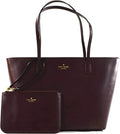 Harmony Smooth Pouch Spade Leather Small Bag Kate Place Matching Shoulder Wristlet Handbag Tote with Purse Bennet