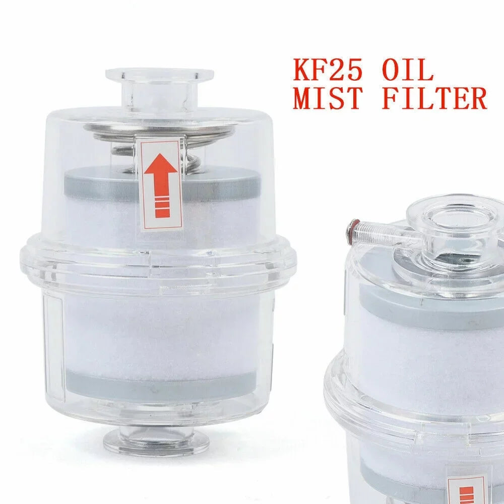 fit Exhaust Interface Filter Vacuum Separator Filter Mist Pump KF25 Oil Fume