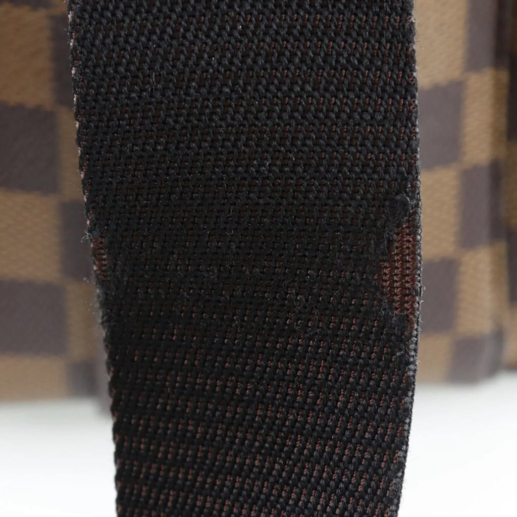 Used Louis Vuitton Louis Vuitton Naviglio N45255 Damier Canvas Brown Sr0034 Unisex Shoulder Bag (Fair)