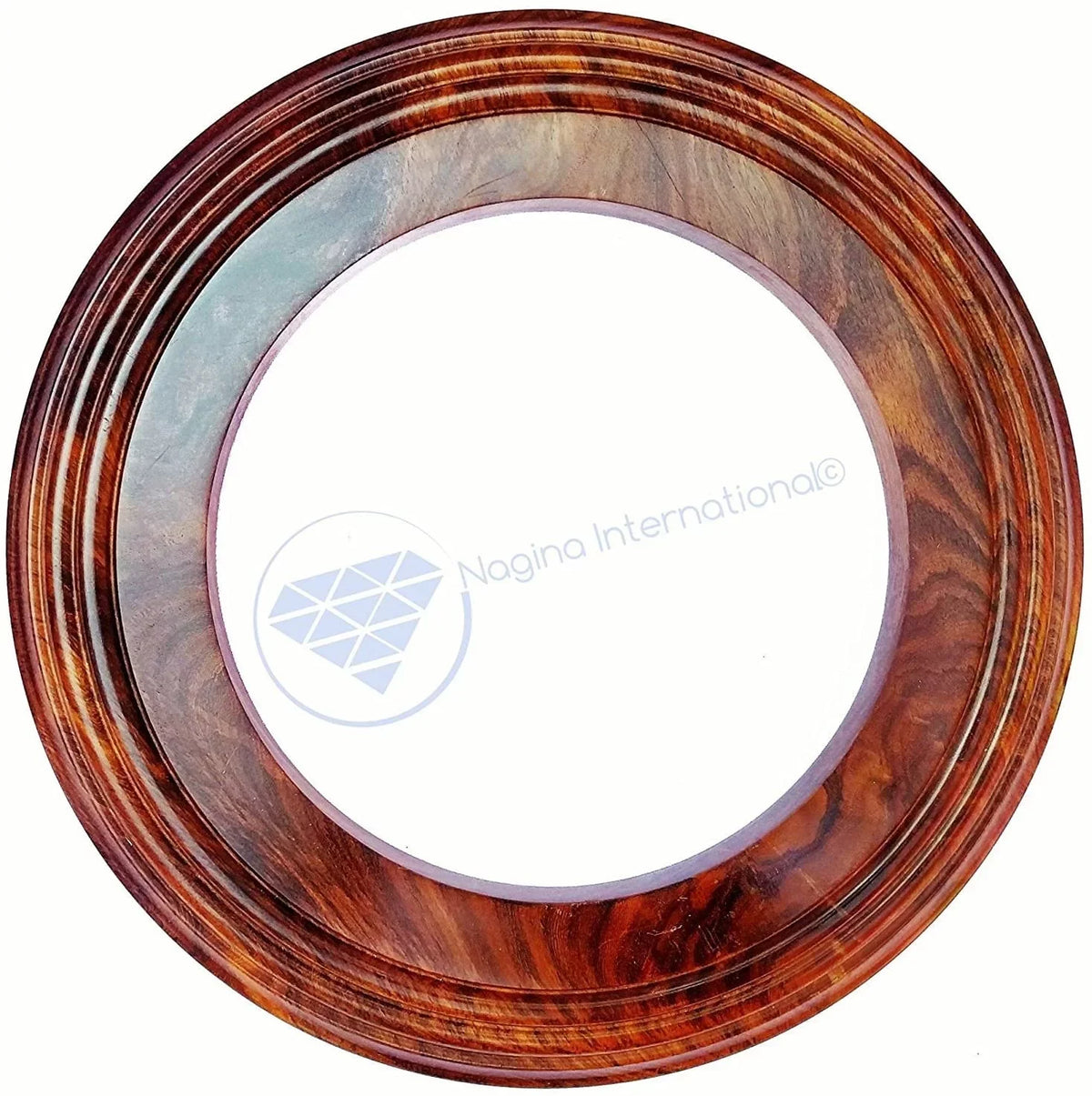 Solid | (4 Hardwood Base Polished Frame Inches) Nagina Handcrafted Wooden International