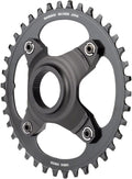 Shimano Steps Sm-Cre80-B Chainring - 38T Without Chainguard, 55Mm Chainline, Black