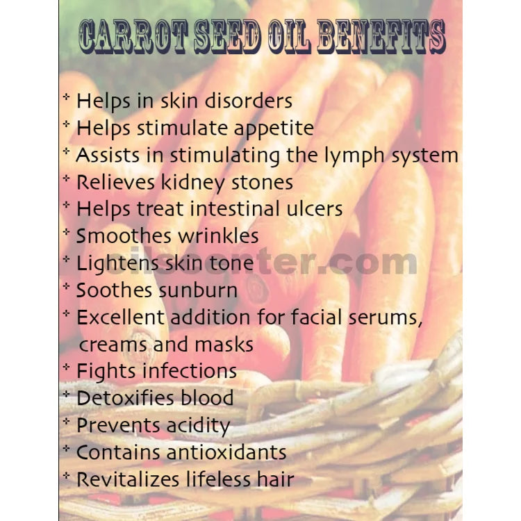 Lb 100% Oil Fresh Seed Organic 7 Carrot Pure Cold Premium Carrier Pressed