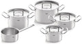 Fissler Original-Profi Zestaw Garnków Z Rondlem, 18/10 Steel, Srebrny, 5 Sztuk