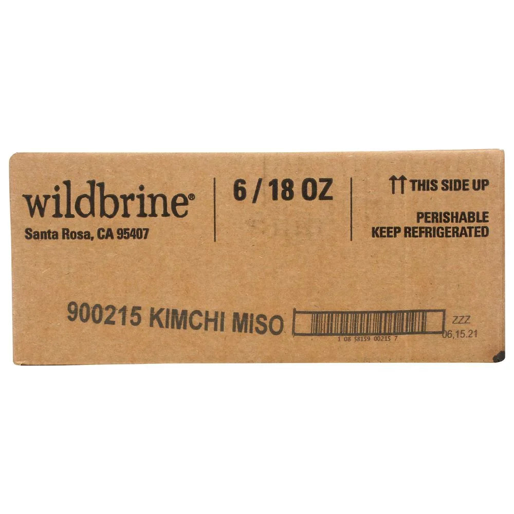 18 per 6 case. Kimchi, -- Ounce Miso Wildbrine Horseradish